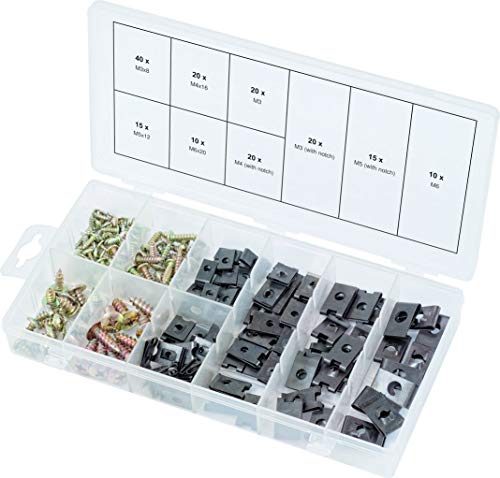 KS Tools 970.0530 - Juego de tuercas y tornillos para carrocería KS Tools 970.0530 - Juego de tuercas y tornillos para carrocería