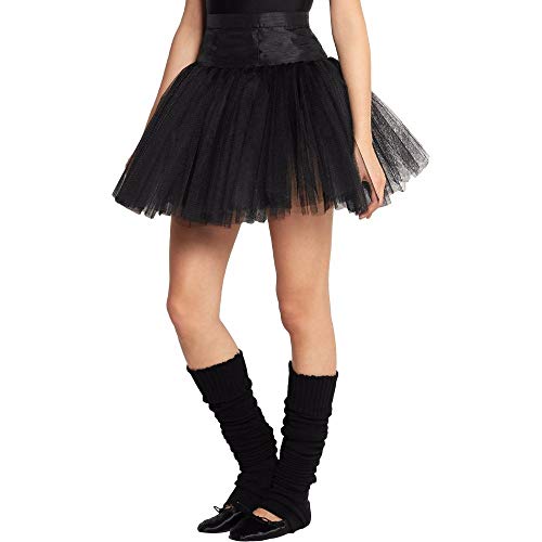 Ksnnrsng Tutu Falda de Mujer Faldas de Tul 50's Short Ballet 3 Capas de Baile para Vestirse Danza (Negro) Ksnnrsng Tutu Falda de Mujer Faldas de Tul 50's Short Ballet 3 Capas de Baile para Vestirse Danza (Negro)