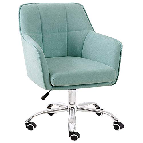 KST Silla de Escritorio de Oficina Silla de computadora con reposabrazos de Altura Ajustable, Silla giratoria de Trabajo de 360 °, hogar/Oficina, Hombres, Mujeres, Verde