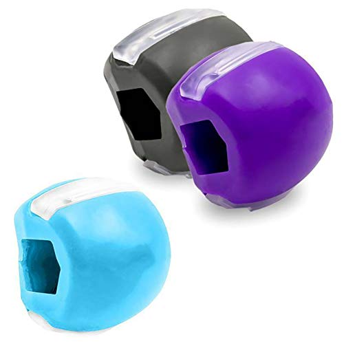 KUANDARM 3 Pack Face Fitness Ball & Facial Toner Exerciser Ball,Jaw Exerciser Define Your Jawline,Slim and Tone Your Face,Look Younger and Healthier KUANDARM 3 Pack Face Fitness Ball & Facial Toner Exerciser Ball,Jaw Exerciser Define Your Jawline,Slim and Tone Your Face,Look Younger and Healthier