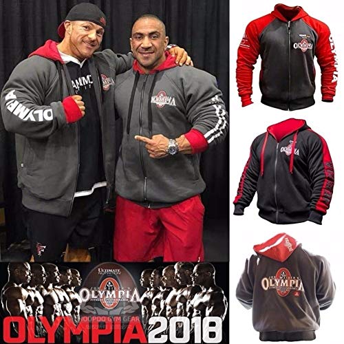 KUANGQIANWEI Hoodies man For hombre de la cremallera sudaderas Moda Casual Male gimnasios de culturismo algodón de la camiseta de deporte Top Coat mens sweatshirts (Color : Black, Size : XL) KUANGQIANWEI Hoodies man For hombre de la cremallera sudaderas Moda Casual Male gimnasios de culturismo algodón de la camiseta de deporte Top Coat mens sweatshirts (Color : Black, Size : XL)
