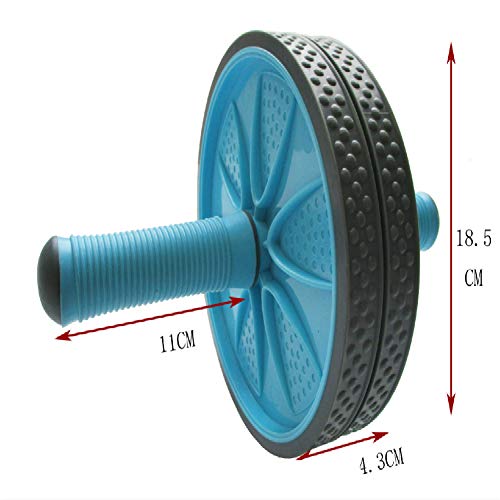 KUAQI AB Roller AB Wheel Rueda para Flexiones Entrenamientos De Abdominales Línea De Chaleco Moldeador Abdominal Rueda Propensa Rueda Abdominal Casera