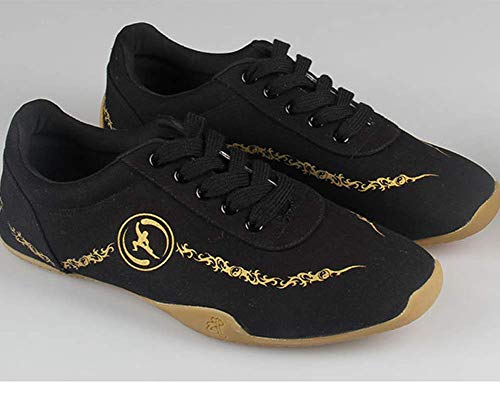 Kung Fu Zapatillas Chinos Practica Confort Transpirable Tradicionales Arte Marcial Old Pekín Zapatos Negro Unisex Negro 45 Kung Fu Zapatillas Chinos Practica Confort Transpirable Tradicionales Arte Marcial Old Pekín Zapatos Negro Unisex Negro 45