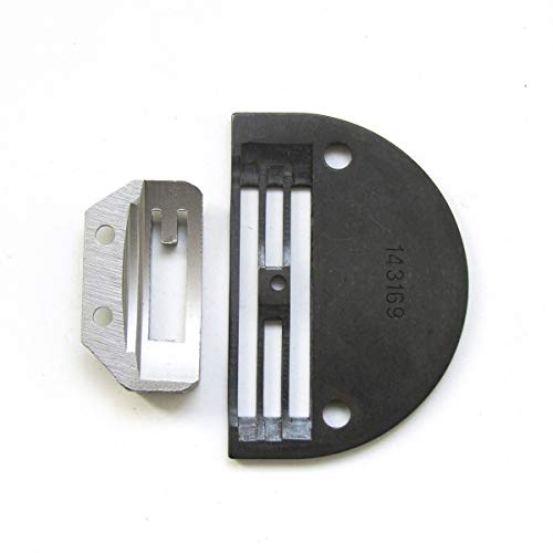 KUNPENG - # 149165 + 143169LGB 1conjunto placa de aguja Y máquina de coser diente apto para Singer 31-15 Máquina pesada de COSER TRABAJO KUNPENG - # 149165 + 143169LGB 1conjunto placa de aguja Y máquina de coser diente apto para Singer 31-15 Máquina pesada de COSER TRABAJO
