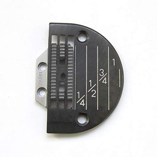 KUNPENG - # 149165 + 143169LGB 1conjunto placa de aguja Y máquina de coser diente apto para Singer 31-15 Máquina pesada de COSER TRABAJO