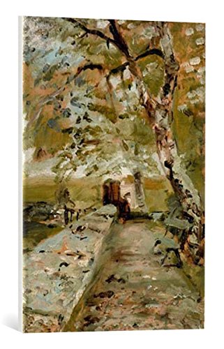 Kunst für Alle Cuadro en Lienzo: Henri de Toulouse-Lautrec Château du Bosc La Terrasse - Impresión artística, Lienzo en Bastidor, 50x70 cm