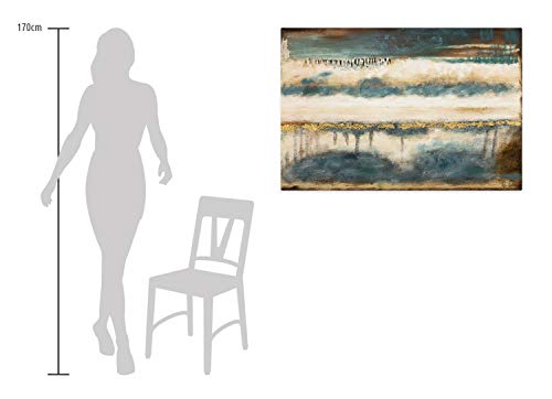 Kunstloft® Cuadro acrílico 'Capas de Hielo' 120x80cm | Original Pintura XXL Pintado a Mano en Lienzo | Abstracto Azul Blanco Invierno | Mural acrílico de Arte Moderno en una Pieza con Marco Kunstloft® Cuadro acrílico 'Capas de Hielo' 120x80cm | Original Pintura XXL Pintado a Mano en Lienzo | Abstracto Azul Blanco Invierno | Mural acrílico de Arte Moderno en una Pieza con Marco
