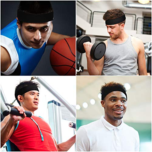 Kurtzy Cinta Pelo (10 Pz) - 13cm Deportiva Banda de Pelo para Mujer, Hombre y Niños - Bandas de Cabeza para Ciclismo, Gimnasia, FĂștbol, Atletismo - Cinta de Pelo Deportiva Kurtzy Cinta Pelo (10 Pz) - 13cm Deportiva Banda de Pelo para Mujer, Hombre y Niños - Bandas de Cabeza para Ciclismo, Gimnasia, FĂștbol, Atletismo - Cinta de Pelo Deportiva