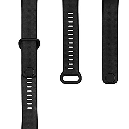 kwmobile 2X Pulsera Compatible con Huawei Band 2 / Band 2 Pro - Brazalete de Silicona Negro sin Fitness Tracker