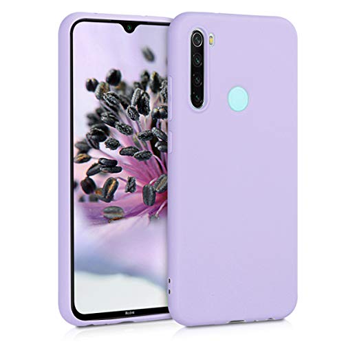 kwmobile Funda Compatible con Xiaomi Redmi Note 8 - Carcasa de TPU Silicona - Protector Trasero en Lila kwmobile Funda Compatible con Xiaomi Redmi Note 8 - Carcasa de TPU Silicona - Protector Trasero en Lila