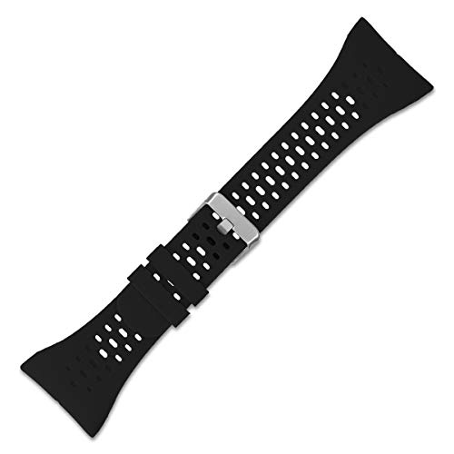 kwmobile Pulsera Compatible con Polar M400 / M430 - Brazalete de Silicona en Negro Mate sin Fitness Tracker kwmobile Pulsera Compatible con Polar M400 / M430 - Brazalete de Silicona en Negro Mate sin Fitness Tracker