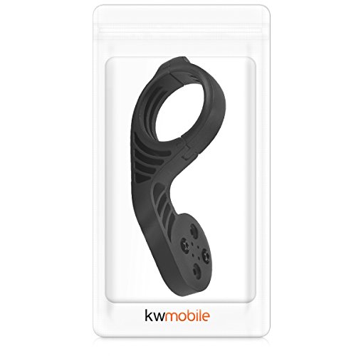 kwmobile Soporte Compatible con Manillar para Bicicleta Garmin Edge - Enganche de GPS para Ciclismo