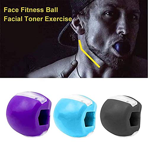 KWY Jawzrsize-Jaw Exerciser Tonificación del Cuello Nivel Principiante, Ejercitador Fitness Cuello esférico Tonificación Facial Mandíbula del tamaño de la mandíbula, Define la línea de la mandíbula