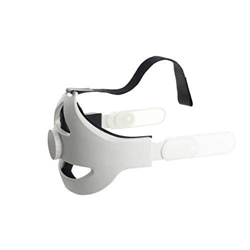 kylew Oculus Quest 2VR Strap Correa Ajustable para la Cabeza con cojín Soporte de Diadema de Repuesto y Reduce la presión de la Cabeza en VR, Cómoda Correa Protectora para Oculus Quest 2
