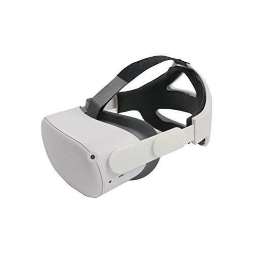 kylew Oculus Quest 2VR Strap Correa Ajustable para la Cabeza con cojín Soporte de Diadema de Repuesto y Reduce la presión de la Cabeza en VR, Cómoda Correa Protectora para Oculus Quest 2