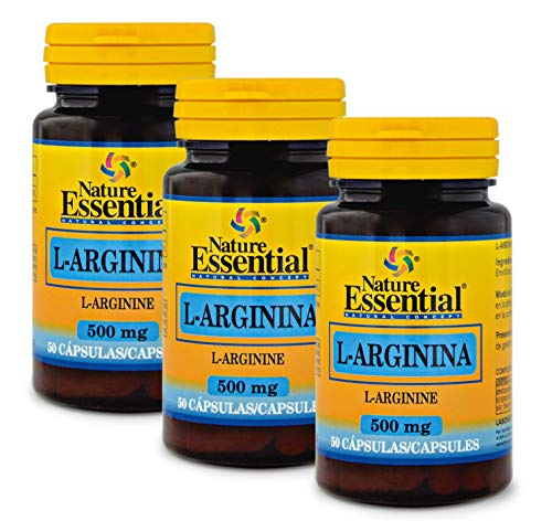 L-arginina 500 mg. 50 cápsulas (Pack 3 unid.)