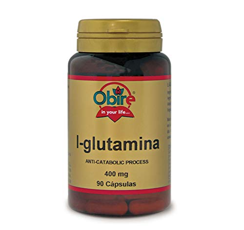 L-glutamina 400 mg. 90 cápsulas.