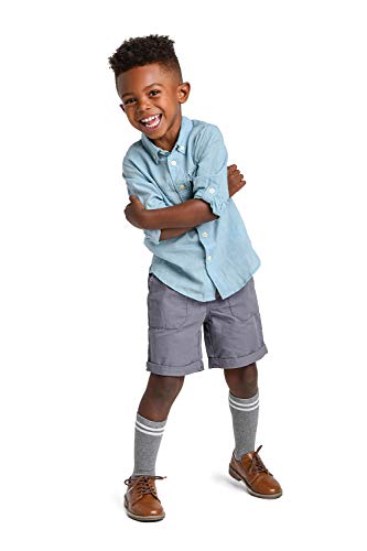 LA Active Calcetines Altos Rodilla Antideslizantes - 5 Pares - para Bebé Niños Niñas Infantil - Algodón (Niños Rayas Atléticas Variedad Multicolor, 6-12 Meses) LA Active Calcetines Altos Rodilla Antideslizantes - 5 Pares - para Bebé Niños Niñas Infantil - Algodón (Niños Rayas Atléticas Variedad Multicolor, 6-12 Meses)