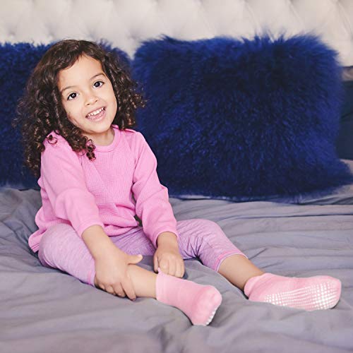 LA Active Tobillera Calcetines Antideslizantes - 6 Pares - para Bebé Niños Niñas Infantil Recién Nacido (Niñas, 4-7 Años) LA Active Tobillera Calcetines Antideslizantes - 6 Pares - para Bebé Niños Niñas Infantil Recién Nacido (Niñas, 4-7 Años)