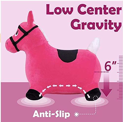 La Bóveda De Caballo De Juguete, PVC Grueso Franela Inflable, Formación Y Desarrollo Motorizado De 10 Meses De Edad, Gran Equilibrio Mejor Juguete Equilibrio Ecológico Estabilidad,B La Bóveda De Caballo De Juguete, PVC Grueso Franela Inflable, Formación Y Desarrollo Motorizado De 10 Meses De Edad, Gran Equilibrio Mejor Juguete Equilibrio Ecológico Estabilidad,B