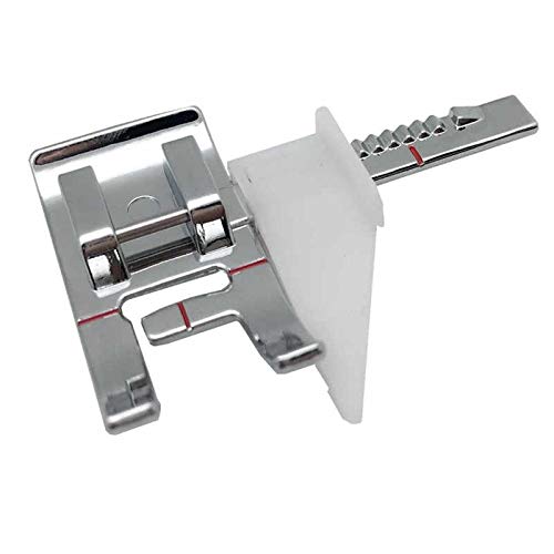 La Canilla - Prensatelas con Guía Ajustable para Máquina de Coser Alfa, Singer, Brother, Lidl, Silvercrest (Universal, Snap-on) La Canilla - Prensatelas con Guía Ajustable para Máquina de Coser Alfa, Singer, Brother, Lidl, Silvercrest (Universal, Snap-on)