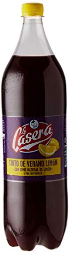 La Casera - Bebida refrescante, Tinto De Verano Limón, Botella 1,5 L