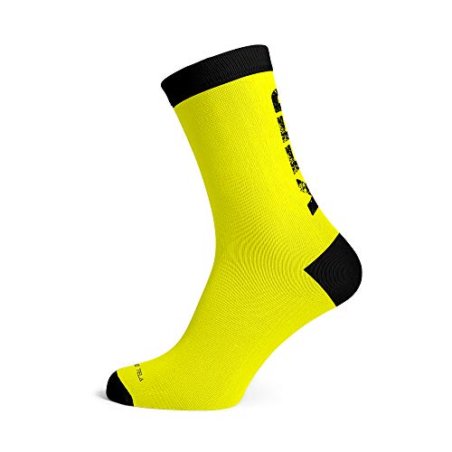 La Cosa Tiene Tela Calcetines Deportivos Transpirables, Termoregulador, Divertidos, Unisex, para deporte interior y exterior, ciclismo, crossfit, gimnasio, running, montaña. (M (36-40))