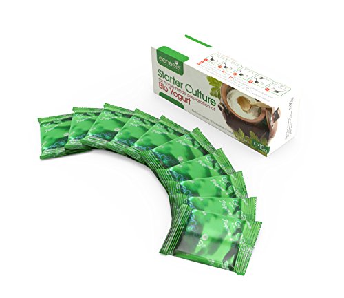 La cultura en la preparación casera de yogur Bio búlgaro GENESIS LABORATORIOS - 50 litros La cultura en la preparación casera de yogur Bio búlgaro GENESIS LABORATORIOS - 50 litros