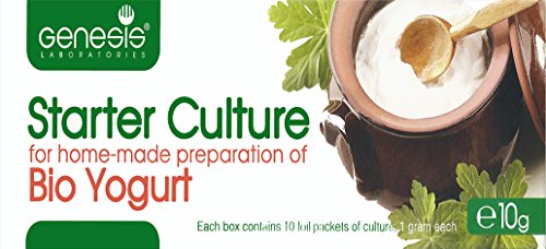 La cultura en la preparación casera de yogur Bio búlgaro GENESIS LABORATORIOS - 50 litros