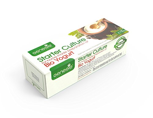 La cultura en la preparación casera de yogur Bio búlgaro GENESIS LABORATORIOS - 50 litros La cultura en la preparación casera de yogur Bio búlgaro GENESIS LABORATORIOS - 50 litros