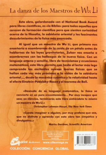 La Danza De Los Maestros De Wu Li: La NUEVA FÍSICA, sin matemáticas ni tecnicismos, para los amantes de la Filosofía y de la Sabiduría Oriental (Conciencia global) La Danza De Los Maestros De Wu Li: La NUEVA FÍSICA, sin matemáticas ni tecnicismos, para los amantes de la Filosofía y de la Sabiduría Oriental (Conciencia global)