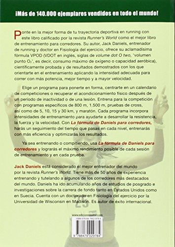 La Fórmula De Daniels Para Corredores (Deportes) La Fórmula De Daniels Para Corredores (Deportes)