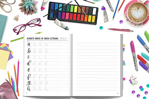 La guía definitiva de caligrafía moderna y lettering a mano para principiantes: Aprende a dibujar letras: un cuaderno de actividades que incluye consejos, técnicas, páginas para practicar y proyectos La guía definitiva de caligrafía moderna y lettering a mano para principiantes: Aprende a dibujar letras: un cuaderno de actividades que incluye consejos, técnicas, páginas para practicar y proyectos