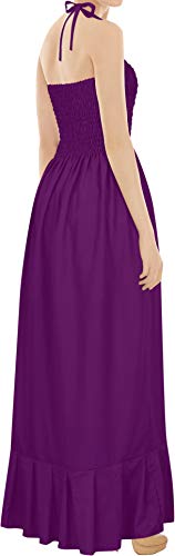 LA LEELA rayón Suave Llanura 2 en 1 Mujer más tamaño cóctel Fiesta sin Tirantes Cuello Cinta para el Pelo Corto la Ajuste Llamarada Cubre para Arriba Corta para Estar en casa señoras Violeta LA LEELA rayón Suave Llanura 2 en 1 Mujer más tamaño cóctel Fiesta sin Tirantes Cuello Cinta para el Pelo Corto la Ajuste Llamarada Cubre para Arriba Corta para Estar en casa señoras Violeta