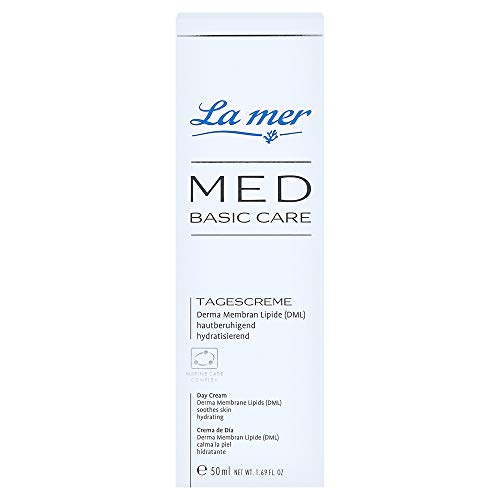 La Mer Med - Crema facial de día sin perfume: tamaño estándar (50 ml)