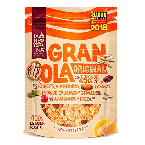 La Newyorkina, Cereal granola - 5 de 400 gr. (Total 2000 gr.) La Newyorkina, Cereal granola - 5 de 400 gr. (Total 2000 gr.)