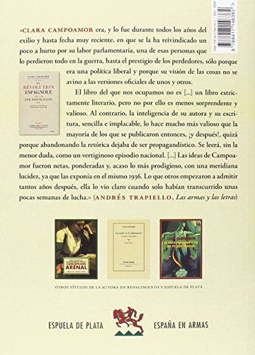 La revolución española vista por una republicana (España en Armas) La revolución española vista por una republicana (España en Armas)