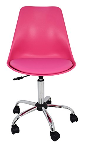 La Silla Española Sanabria Silla De Escritorio con Ruedas, Rosa, 48 X 42 X 100 Cm La Silla Española Sanabria Silla De Escritorio con Ruedas, Rosa, 48 X 42 X 100 Cm