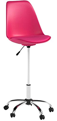 La Silla Española Sanabria Silla De Escritorio con Ruedas, Rosa, 48 X 42 X 100 Cm La Silla Española Sanabria Silla De Escritorio con Ruedas, Rosa, 48 X 42 X 100 Cm