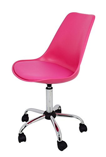La Silla Española Sanabria Silla De Escritorio con Ruedas, Rosa, 48 X 42 X 100 Cm La Silla Española Sanabria Silla De Escritorio con Ruedas, Rosa, 48 X 42 X 100 Cm