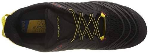 La Sportiva Akasha Trail Running Calzado para Hombre, Multicolor (Red/Black/Yellow), 42 EU La Sportiva Akasha Trail Running Calzado para Hombre, Multicolor (Red/Black/Yellow), 42 EU