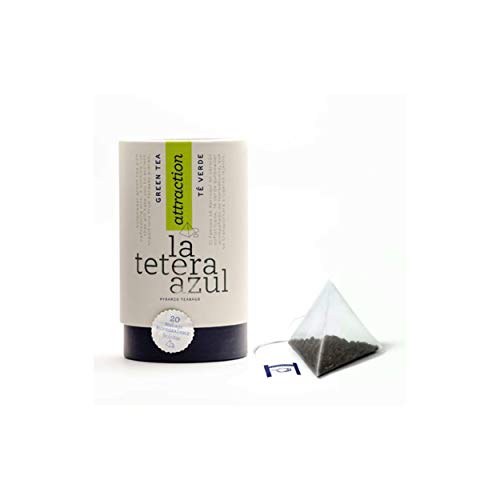 LA TETERA AZUL Té Verde Premium Gunpowder Con Hierbabuena. Té Verde Árabe Moruno Marroquí. Bote De 20 Pirámides. LA TETERA AZUL Té Verde Premium Gunpowder Con Hierbabuena. Té Verde Árabe Moruno Marroquí. Bote De 20 Pirámides.