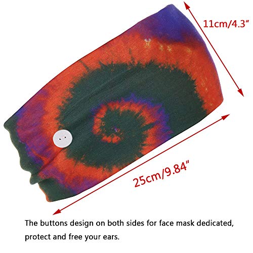 Laahoem Diademas con Botones en Forma de Espiral Cubierta de Cara Banda para el Cabello Dedicada Elástico Deporte Gimnasio Cabeza Envoltura Bufanda Proteger Frente Antideslizante Orange+Bright Green Laahoem Diademas con Botones en Forma de Espiral Cubierta de Cara Banda para el Cabello Dedicada Elástico Deporte Gimnasio Cabeza Envoltura Bufanda Proteger Frente Antideslizante Orange+Bright Green