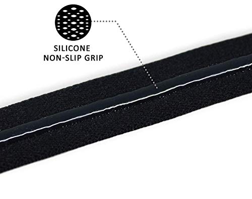 LABOTA 6 Piezas de Diadema Deportiva Bandas de Cabeza Elásticas Delgadas Diadema Antideslizante para Mujeres y Hombres, Negro y Blanco LABOTA 6 Piezas de Diadema Deportiva Bandas de Cabeza Elásticas Delgadas Diadema Antideslizante para Mujeres y Hombres, Negro y Blanco