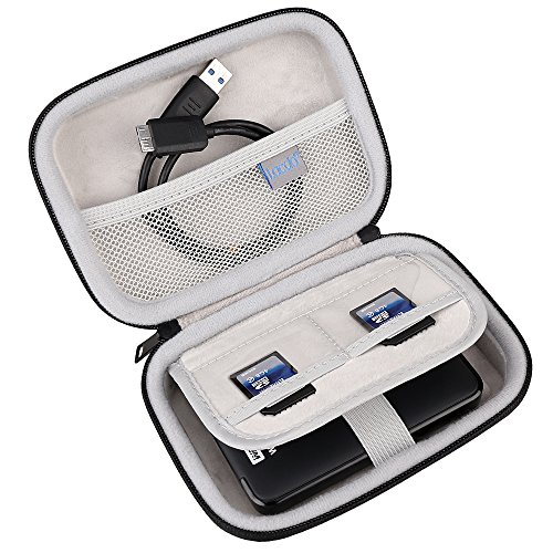 Lacdo Estuche de Disco Duro para Western Digital WD My Passport Ultra WD Elements WD P10 Game Disco Duro Externo Portátil 1TB 2TB 3TB 4TB 5TB USB 3,0 2,5" HDD Bolsa de Viaje Antigolpes, Azul Lacdo Estuche de Disco Duro para Western Digital WD My Passport Ultra WD Elements WD P10 Game Disco Duro Externo Portátil 1TB 2TB 3TB 4TB 5TB USB 3,0 2,5" HDD Bolsa de Viaje Antigolpes, Azul