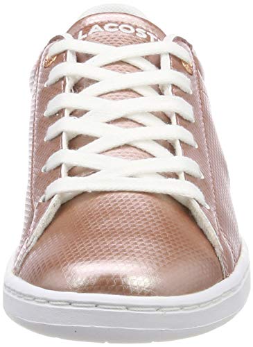 Lacoste Carnaby EVO 119 6 Suc, Zapatillas Unisex Niños, Rosa (Pnk/Wht F50), 30 EU