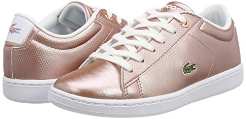 Lacoste Carnaby EVO 119 6 Suc, Zapatillas Unisex Niños, Rosa (Pnk/Wht F50), 30 EU