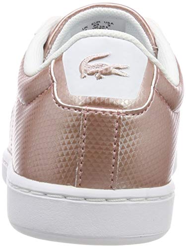 Lacoste Carnaby EVO 119 6 Suc, Zapatillas Unisex Niños, Rosa (Pnk/Wht F50), 30 EU