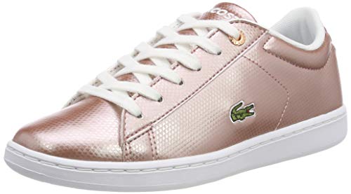 Lacoste Carnaby EVO 119 6 Suc, Zapatillas Unisex Niños, Rosa (Pnk/Wht F50), 30 EU