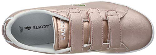 Lacoste Carnaby EVO Strap 319 2 Su, Zapatillas Unisex Adulto, Rosa (Pink/White F50), 37 EU